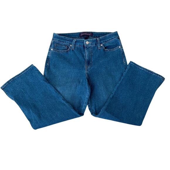 Gloria Vanderbilt Women’s 5 Pocket Design Blue Capri Jeans Size 10 - Picture 8 of 8